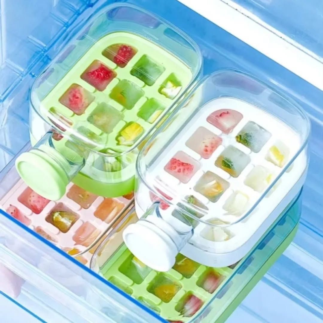 Crush Cup Ice Cube Tray Water Bottle