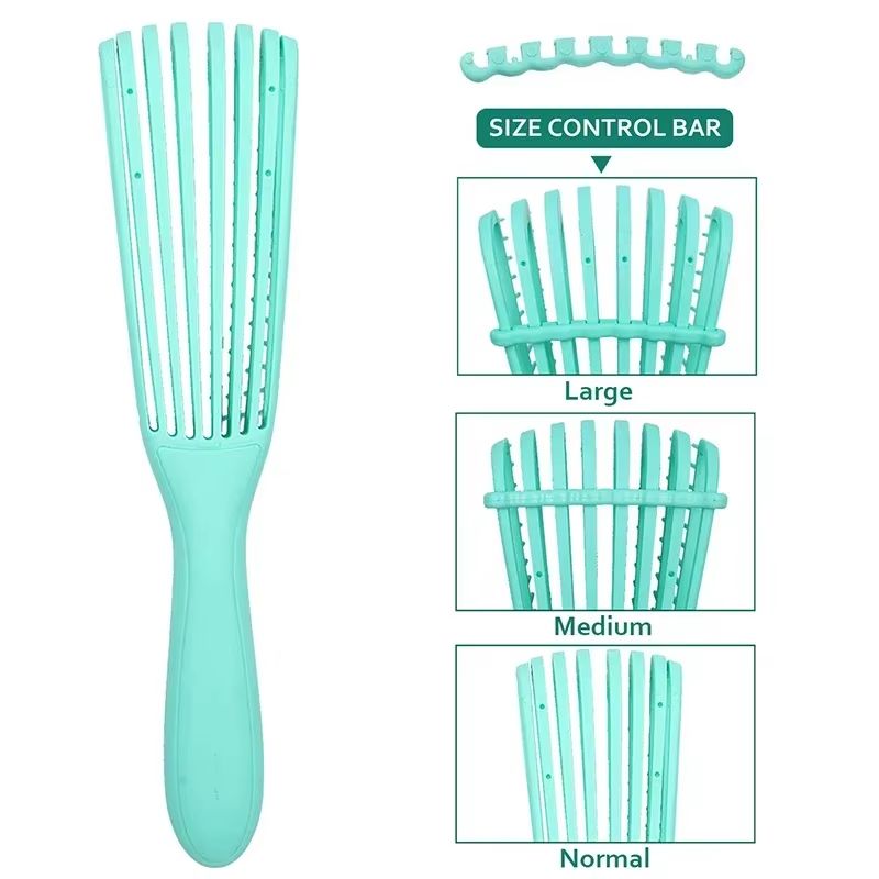 Curly Hair Detangling Brush For Women And Men Scalp Massage Comb Hair Brush