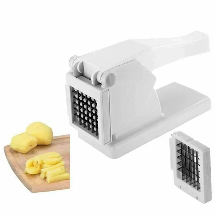 Manual Hand Press Potato Slicer β French Fries Cutter & Vegetable Chopper Tool