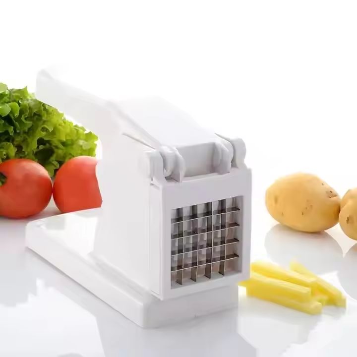 Manual Hand Press Potato Slicer β French Fries Cutter & Vegetable Chopper Tool