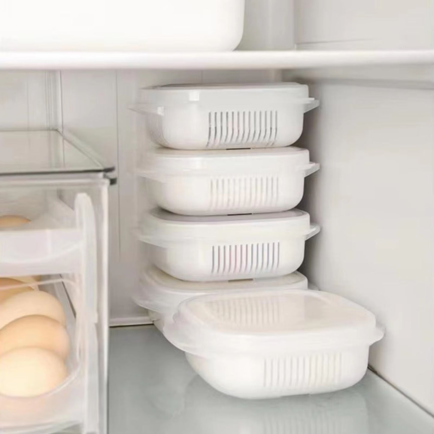 Microwave Heating Rice Packing Box Rice Fresh Keeping Box