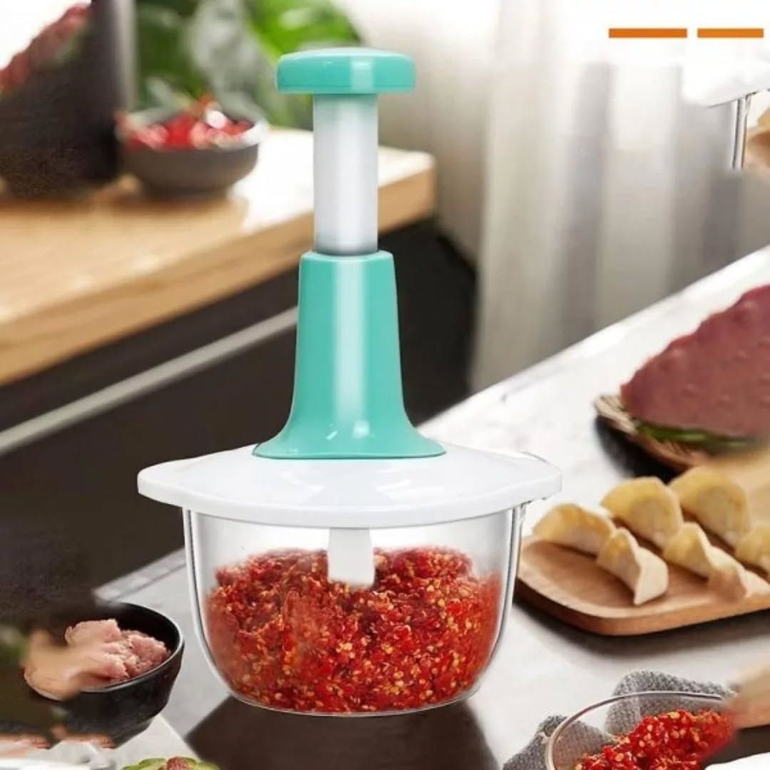 Manual Hand Push Chopper/Press Cutter