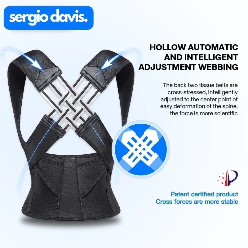 SwiftAlign™️ Posture Trainer |Adjustable Back Support Brace for Men & Women