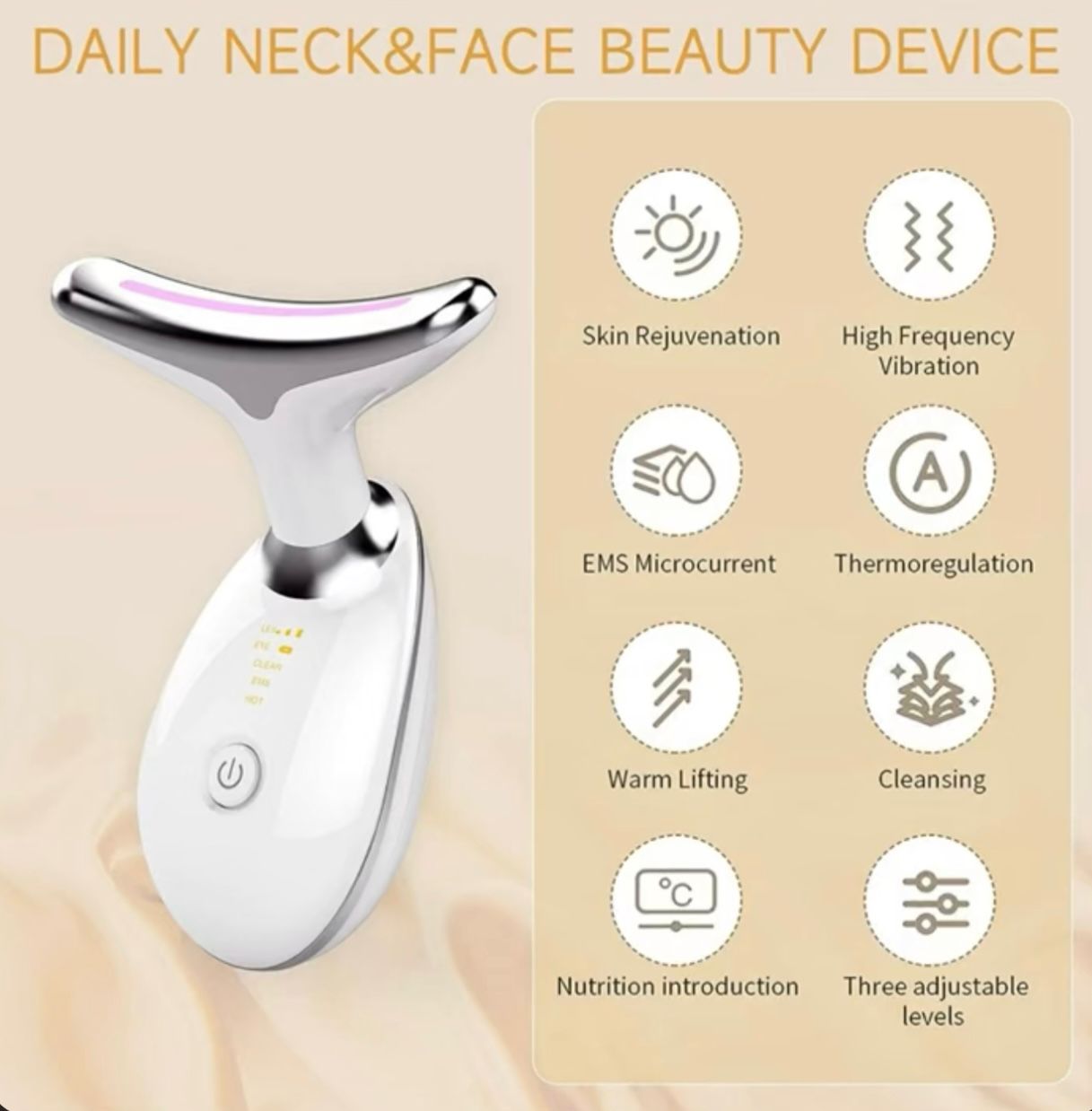 SwiftLift™️ Face & Neck massager | Anti Aging & Wrinkle Removal Device