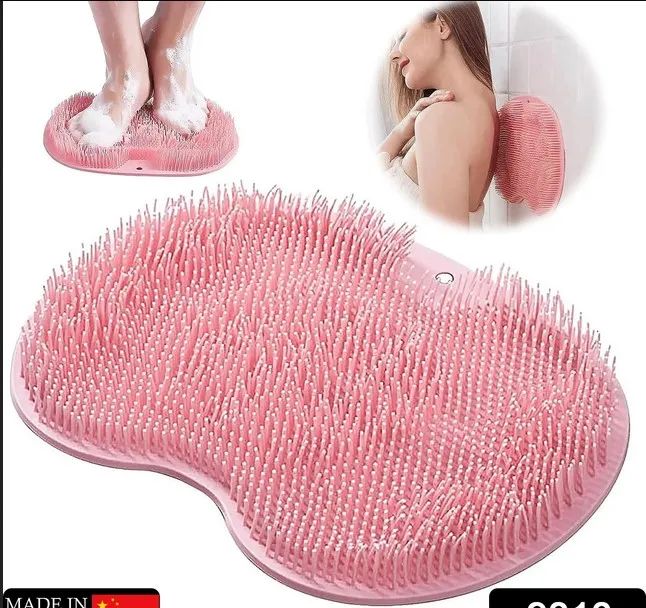 Shower Mat For Feet And Back/Scrubber
