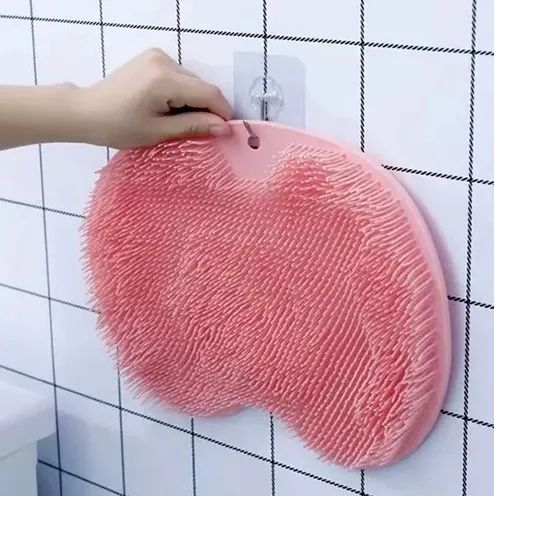 Shower Mat For Feet And Back/Scrubber