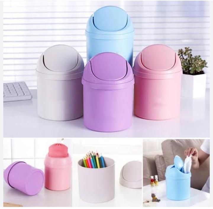 Mini Dustbin Desktop Table Small