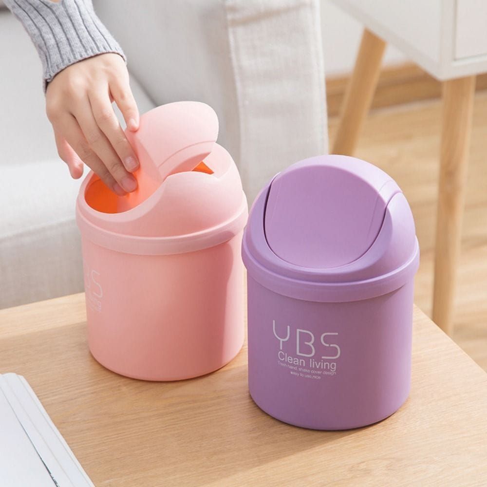 Mini Dustbin Desktop Table Small
