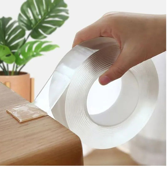 Nano Tape 3 Meter - Transparent Ivy Grip Double Sides Silicone