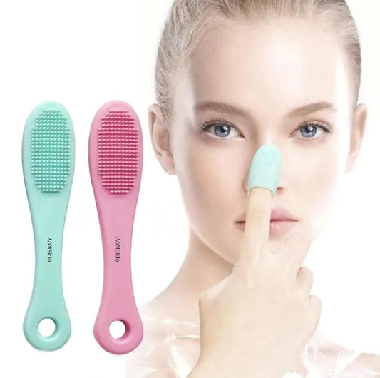 Silicone Face Cleaner Blackhead Remover Brush