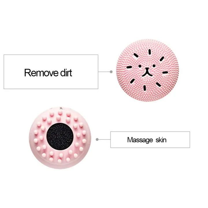 Silicone Facial Cleansing Brush – Deep Pore Exfoliating & Makeup Removal Tool