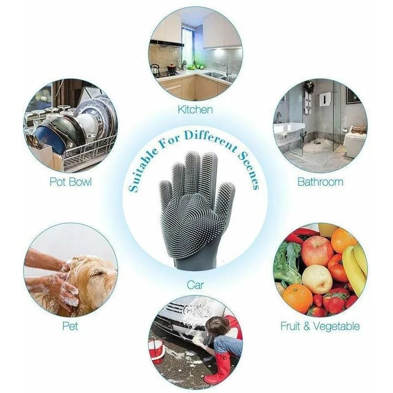 Washing Gloves Silicone